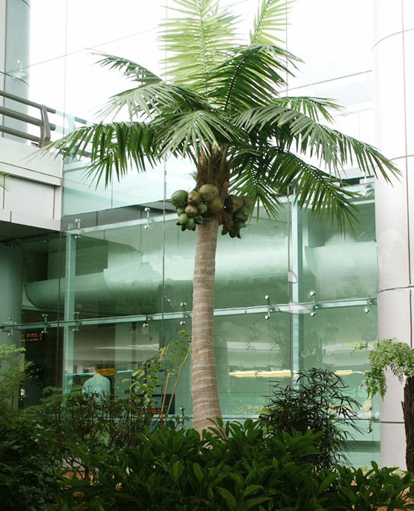 仿真椰子树用的什么材料制作