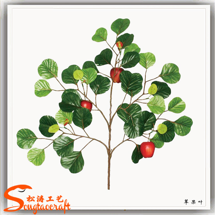 松涛仿真树叶子材料的优势