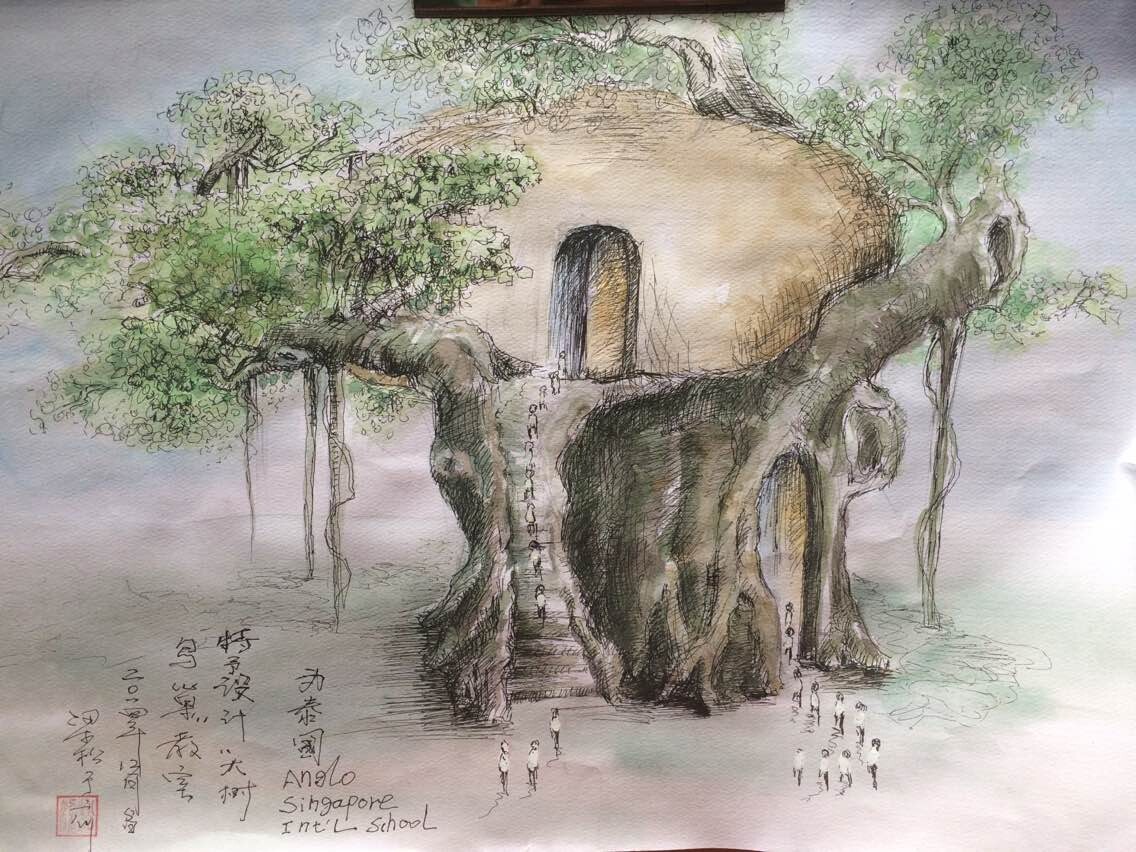 巧夺天工的松涛仿真榕树是怎样制成的
